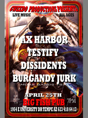 buRgandy juRk past show flyeR: 7-7-04 the eye