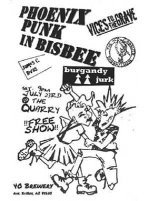 buRgandy juRk past show flyeR: 7-23-16 quaRRy