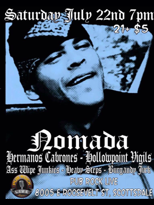 buRgandy juRk past show flyeR: 7-6-18 pipe dReam Release show at Rip's baR