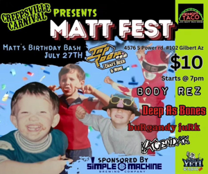 buRgandy juRk - 3-22-24 414 pizza in mesa